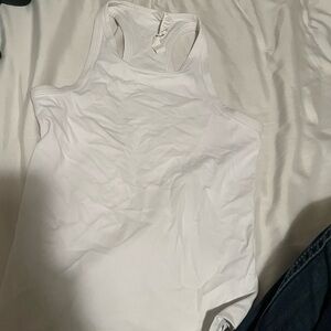 Lululemon Athletica White Tank Top
